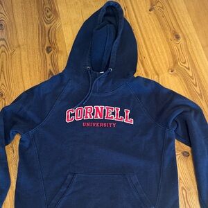 Cornell University Navy Hooded Sweatshirt - Men's